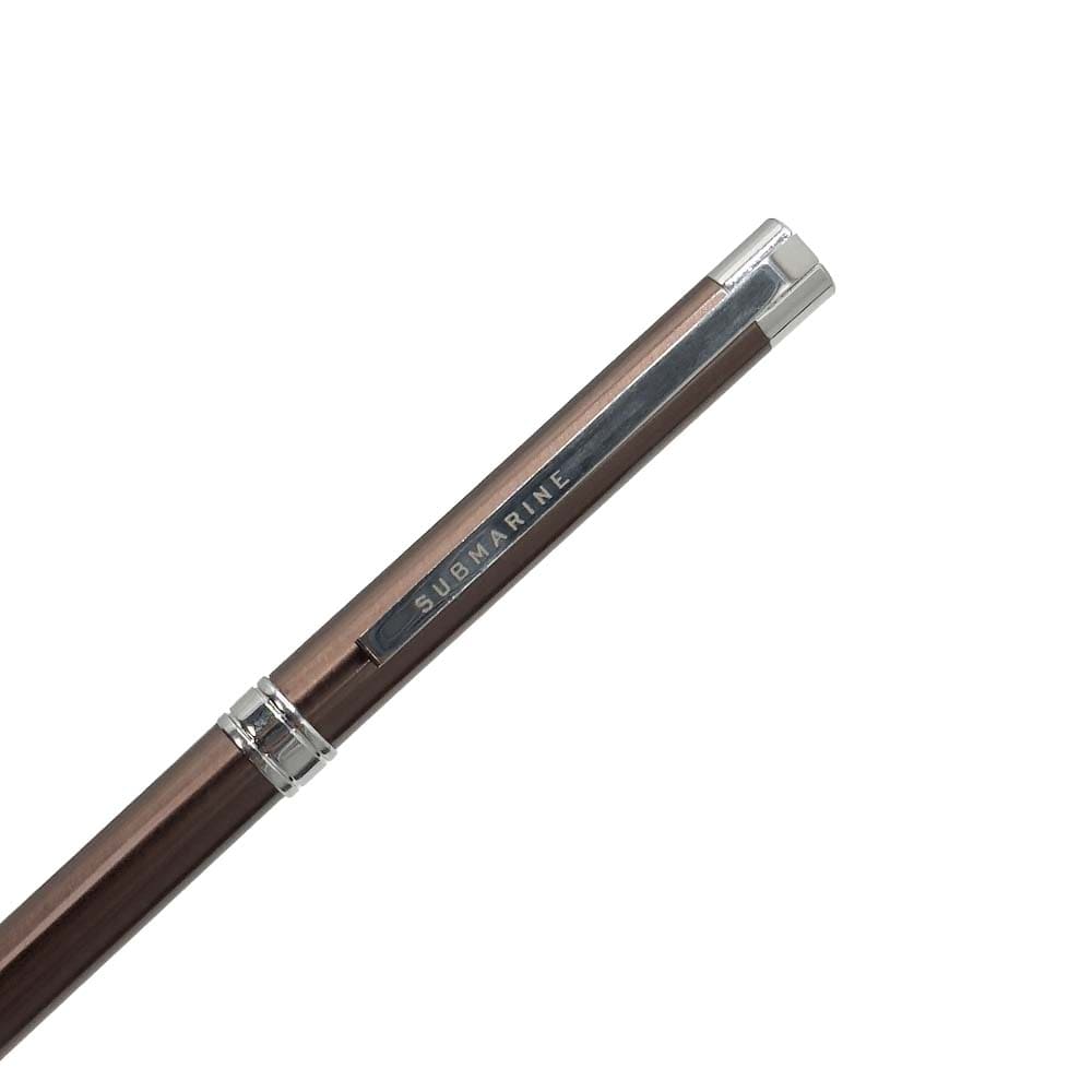 Chrome Coffee Ball Pen