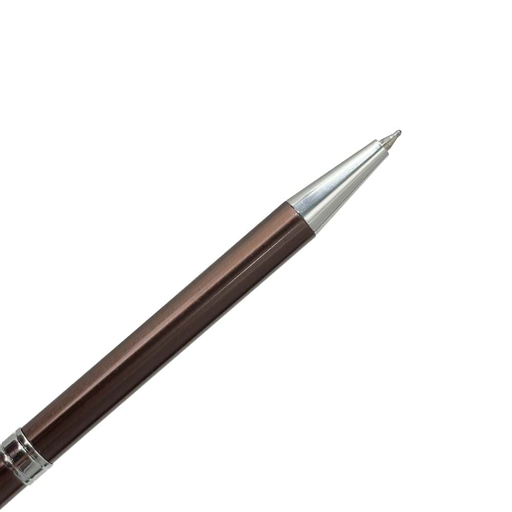 Chrome Coffee Ball Pen