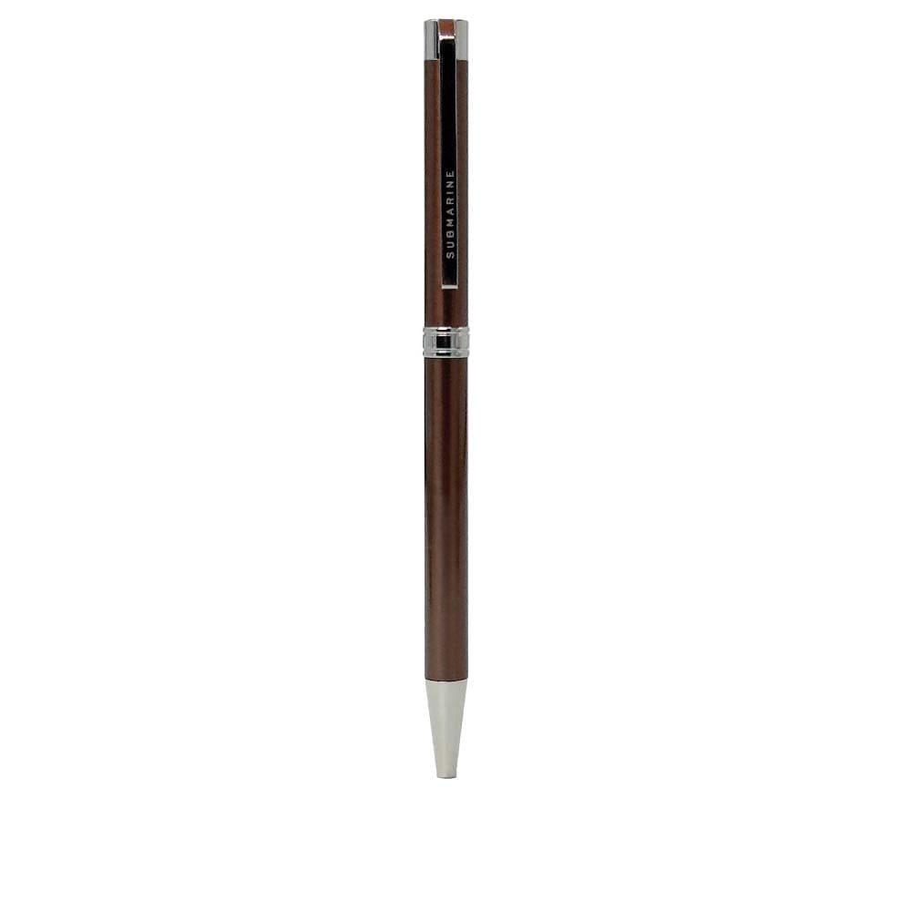 Chrome Coffee Ball Pen