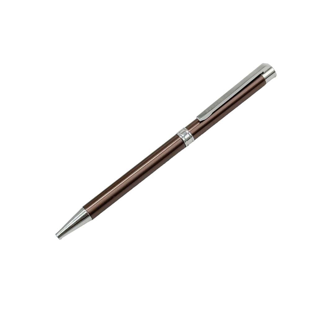 Chrome Coffee Ball Pen