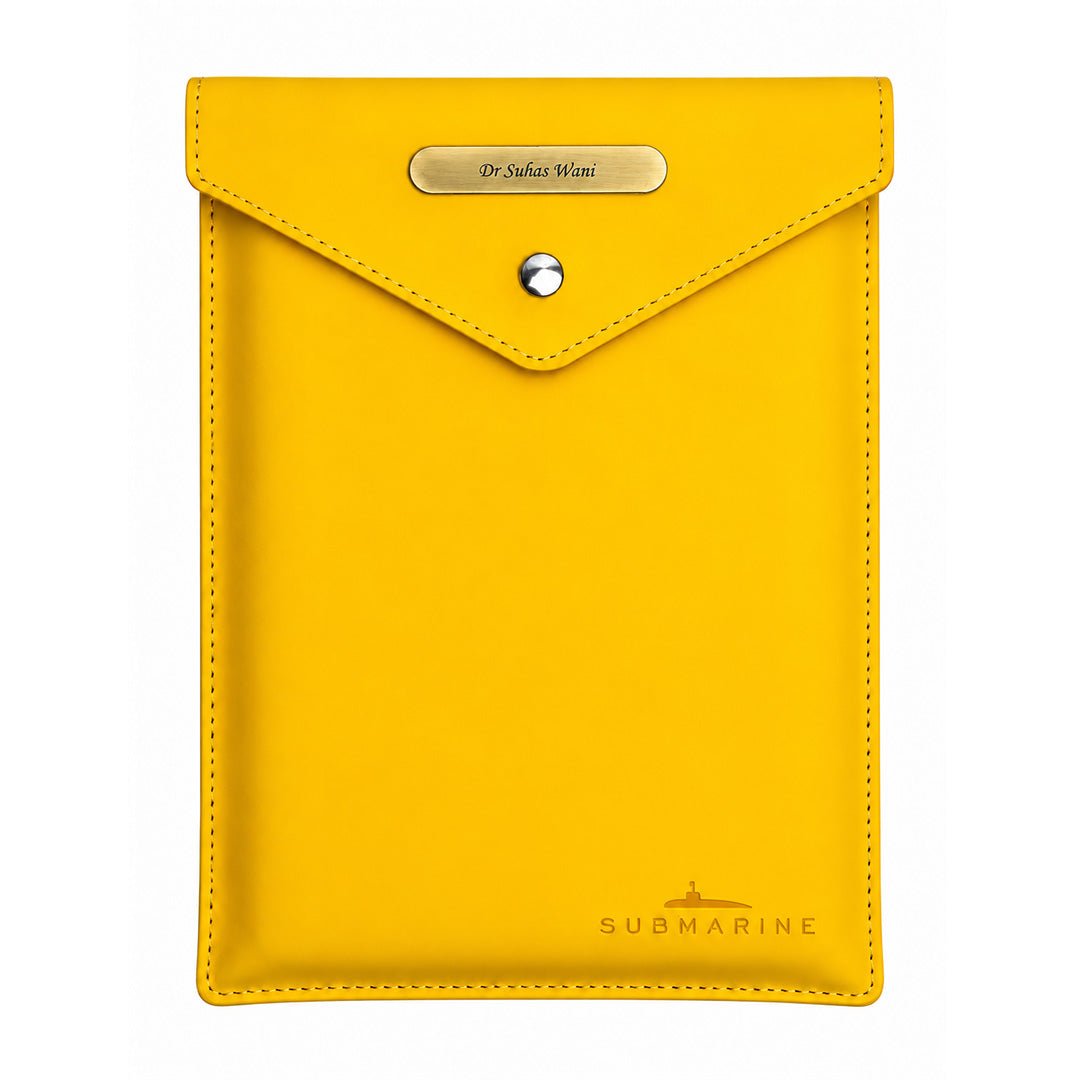 Pulse Premium Diary and Pen Set - Yellow