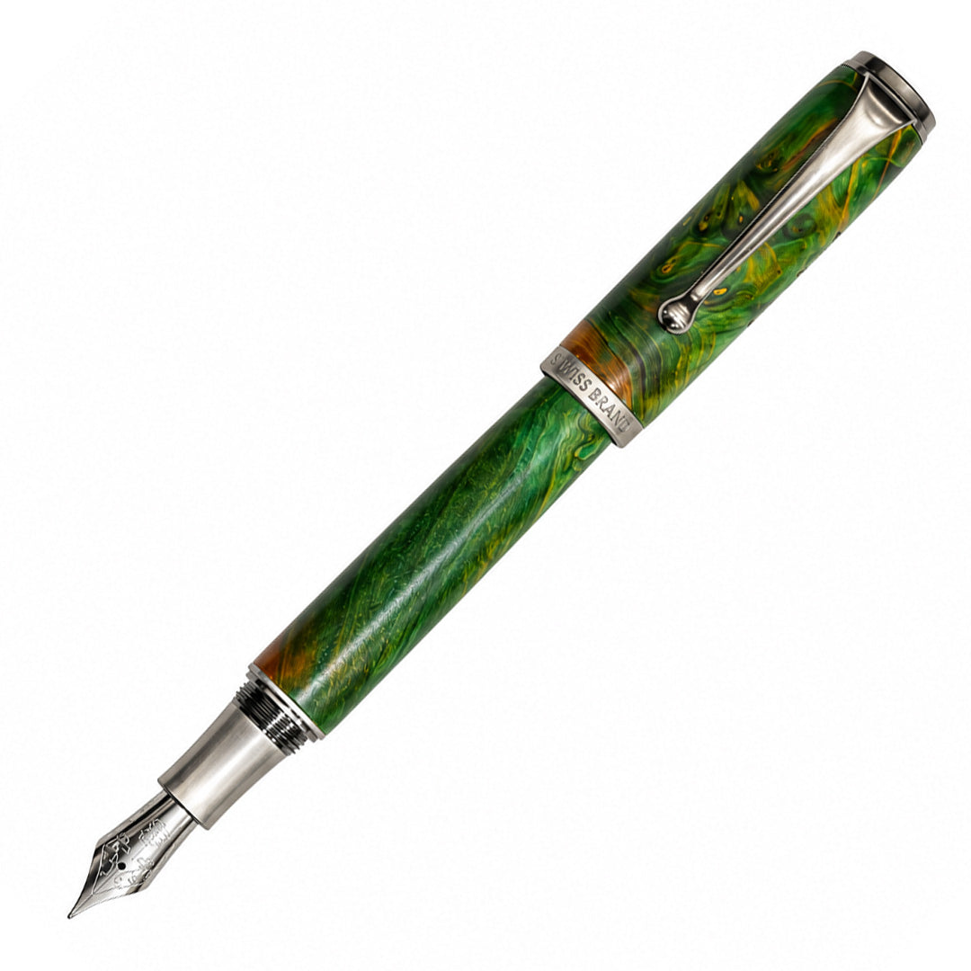Aeterna Fountain Pen — Emerald Origin
