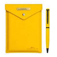 Pulse Premium Diary and Pen Set - Yellow