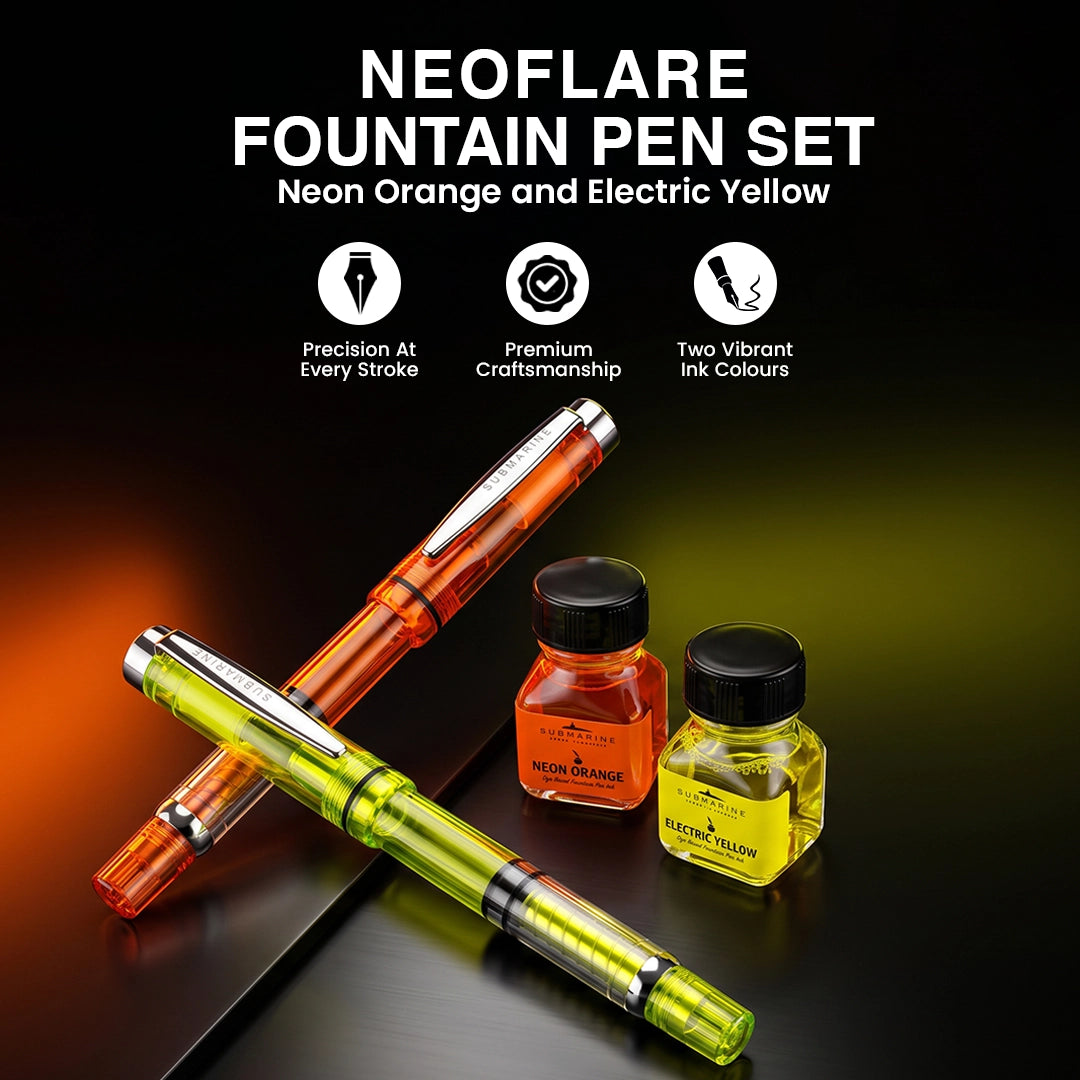 Neoflare Fountain Pen Set
