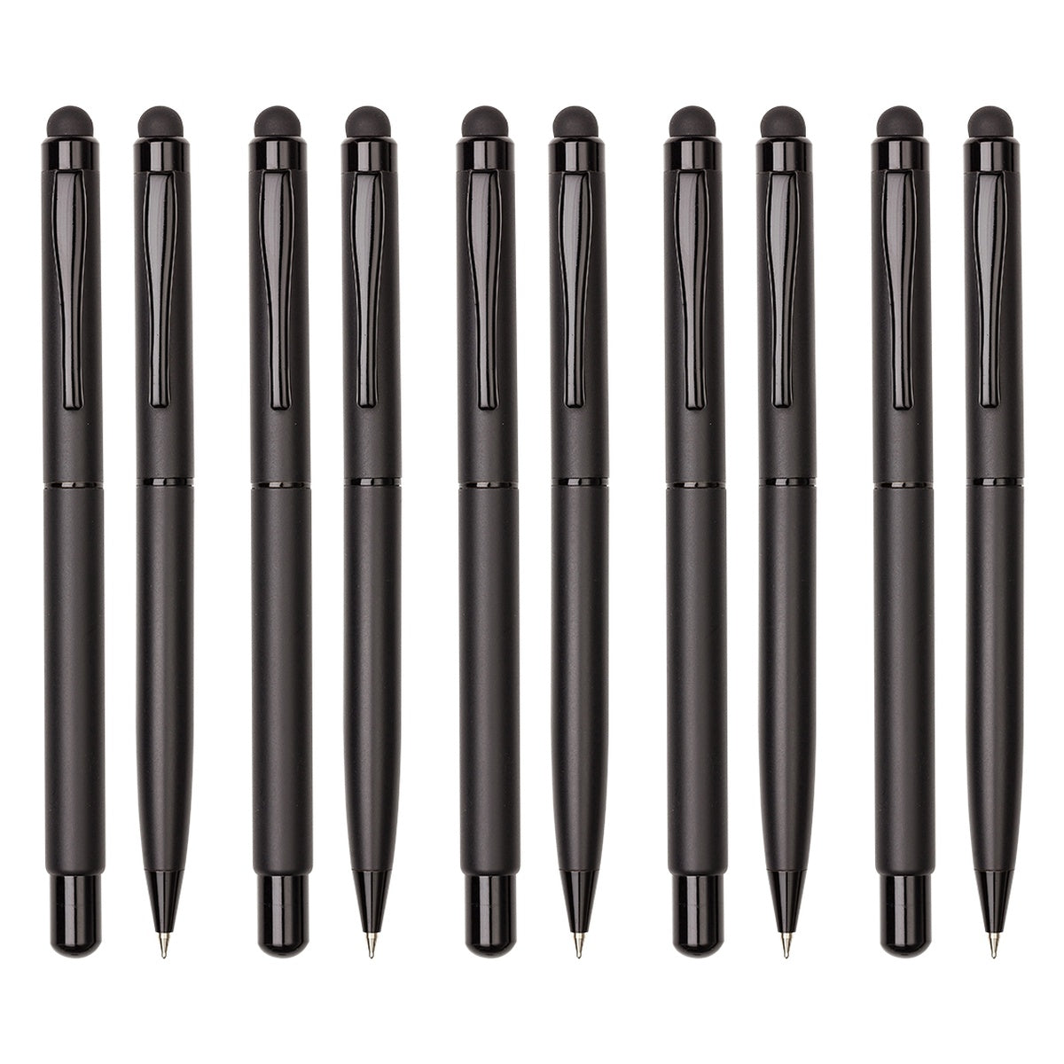2-in-1 Stylus Metal Ball & Roller Pen | Set of 2