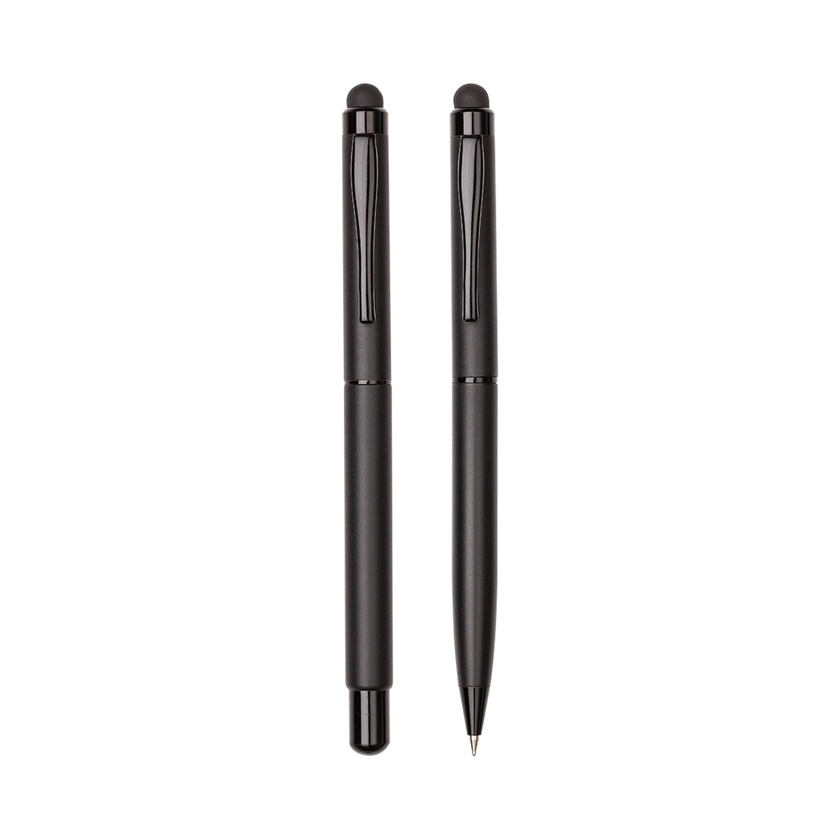 2-in-1 Stylus Metal Ball & Roller Pen | Set of 2