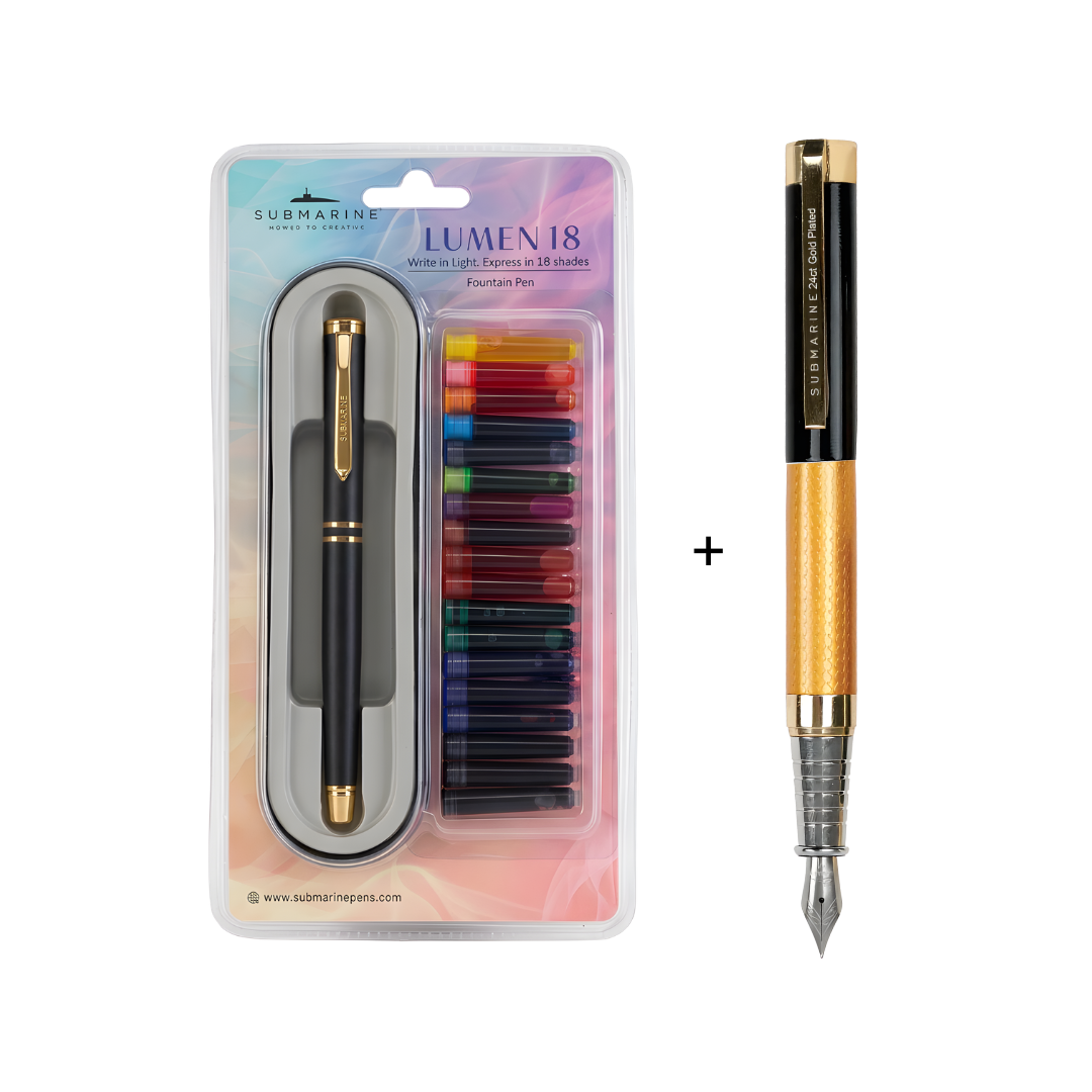Signature Lumen Fountain Pen Exclusive Combo