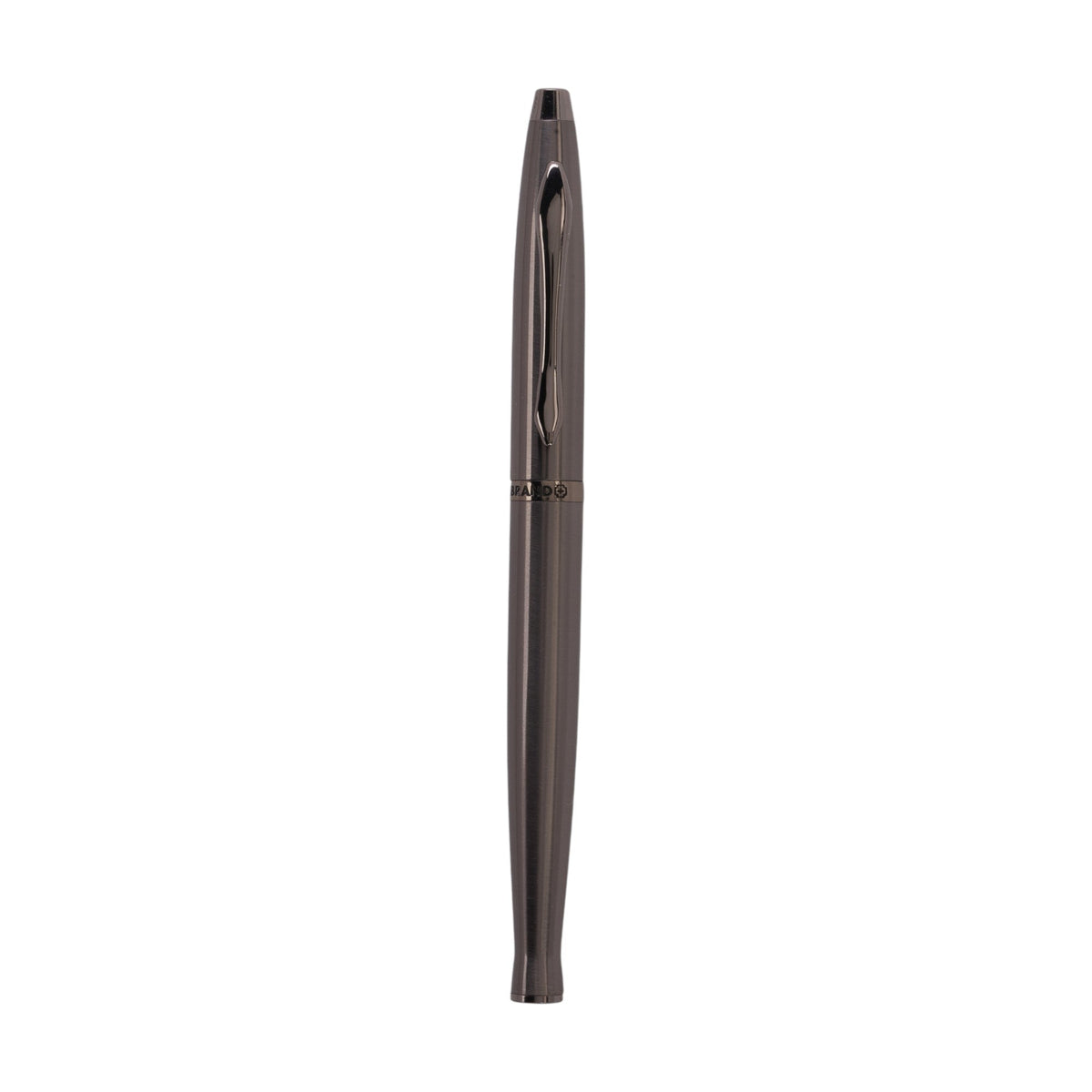 SWISSBRAND Opulent 2521 Gloss Gunmetal finish Fountain Pen with Gunmetal trim