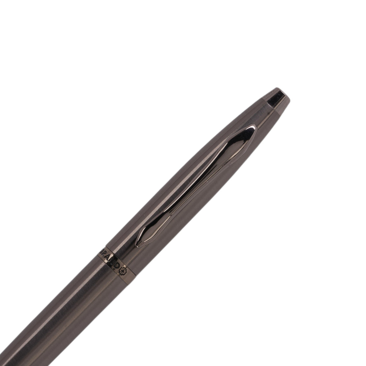 SWISSBRAND Opulent 2521 Gloss Gunmetal finish Fountain Pen with Gunmetal trim
