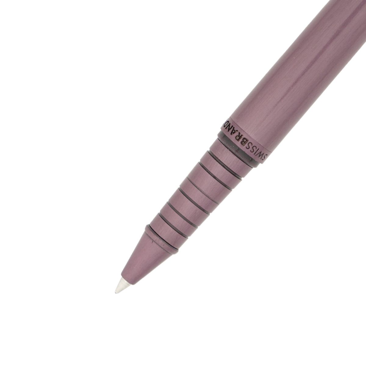 SWISSBRAND Opulent 2522 Matte purple Rollerball & Ballpoint Pen Set with purple trim