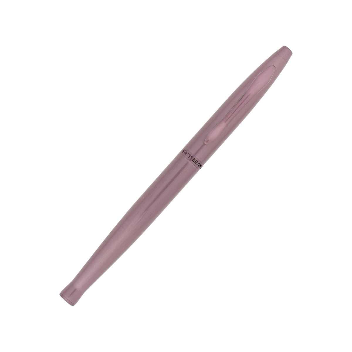 SWISSBRAND Opulent 2522 Matte purple Rollerball & Ballpoint Pen Set with purple trim