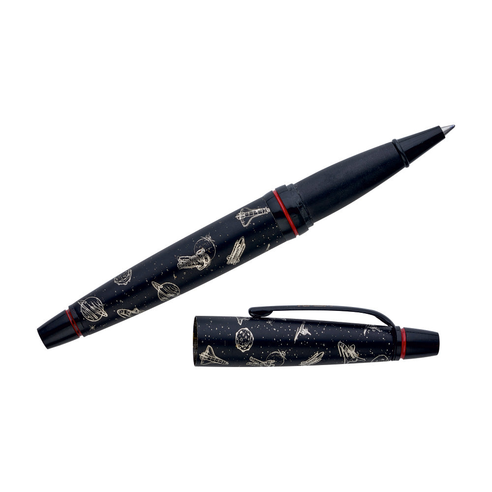 Neptune Black Roller Pen