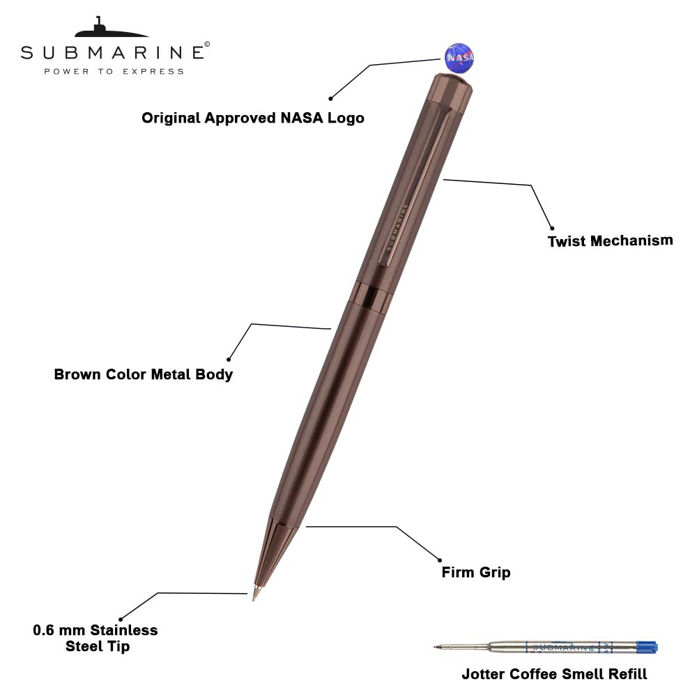 Saturn Coffee Ball Pen