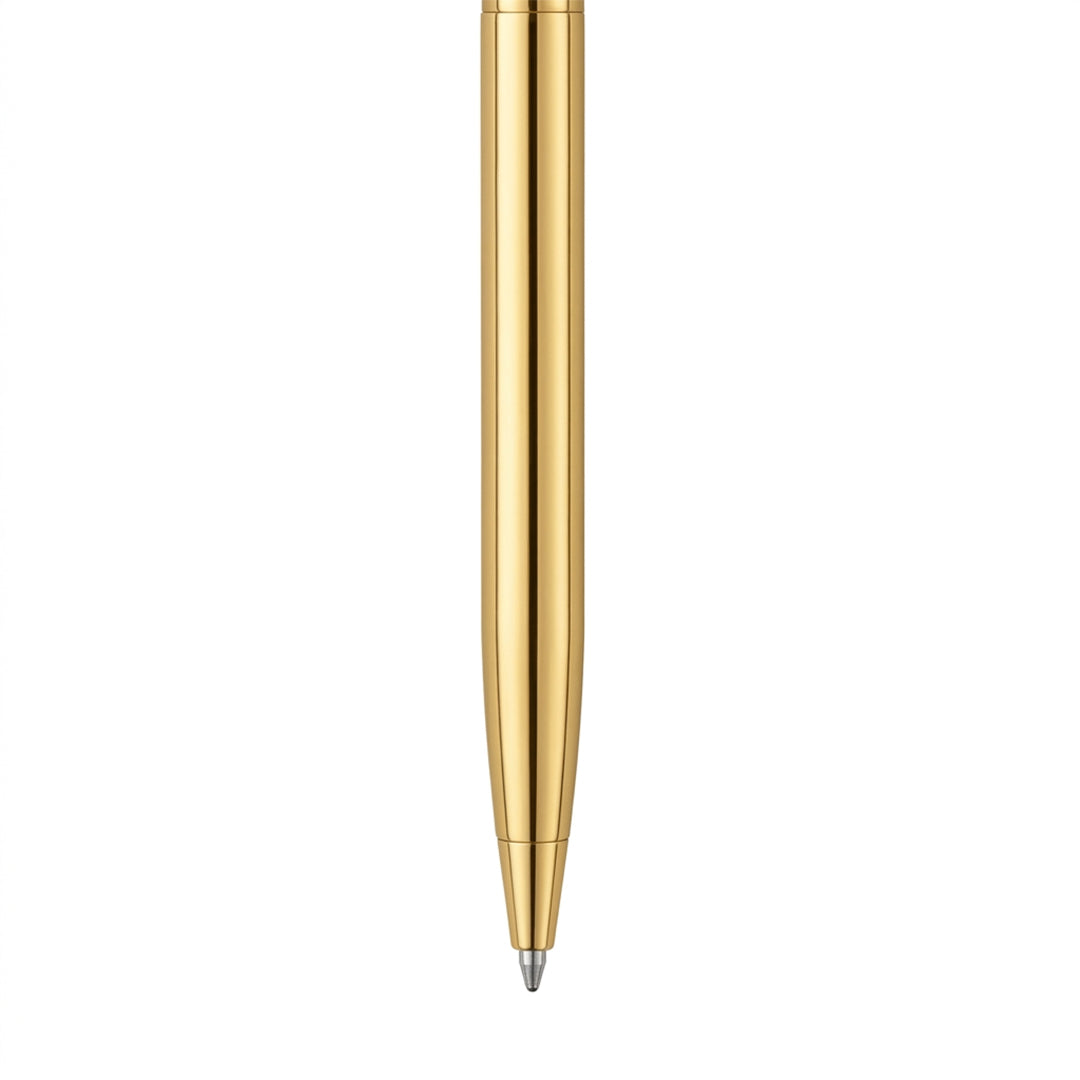 Krown Metal Ball Pen - Set Of 2 - Gold & Rose Gold