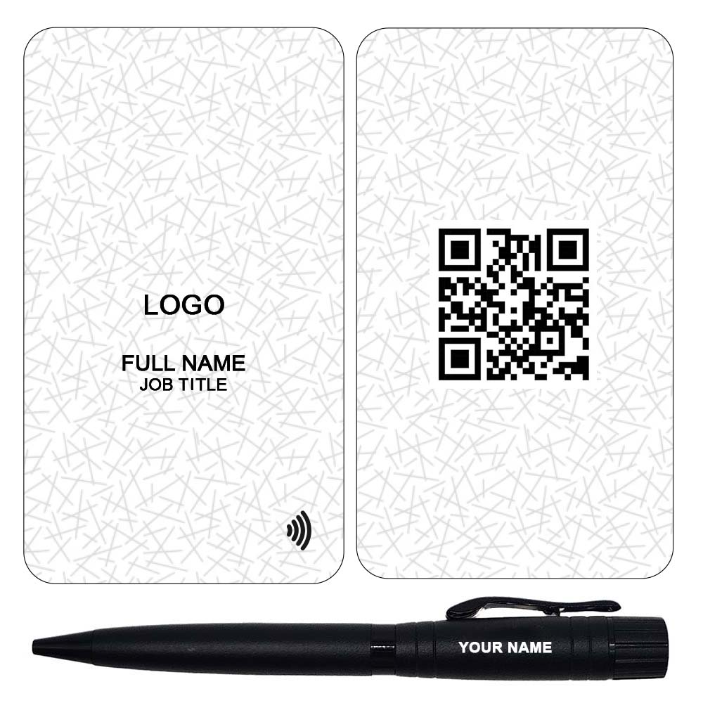 Submarine NFC Card with QR & NFC Pen