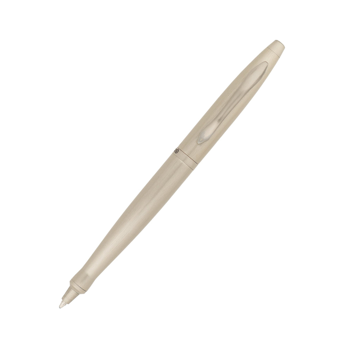 SWISSBRAND Opulent 2520 Matte chrome Ballpoint Pen with chrome trim