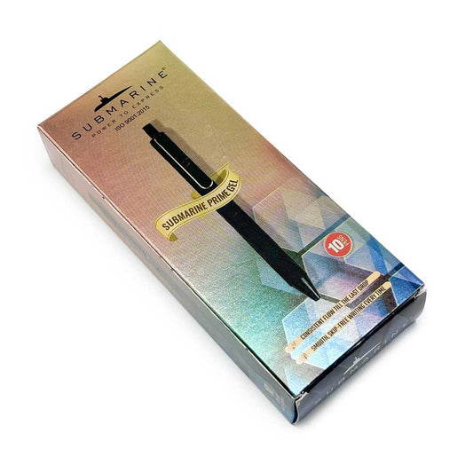 900 Prime Gel Pen ( 4 Colour | Pack of 10 )