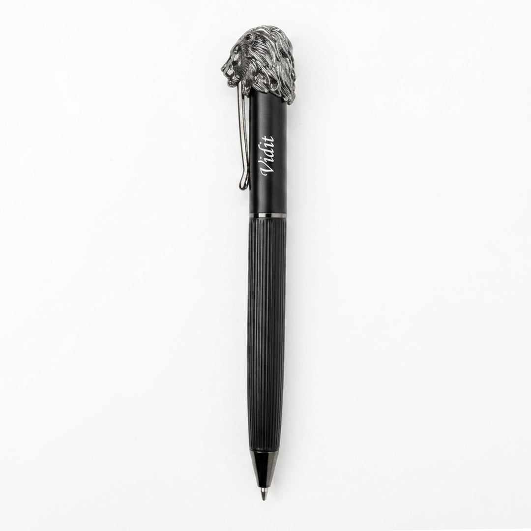 Leonis Metal Roller & Ball Pen Set - Gun Metal