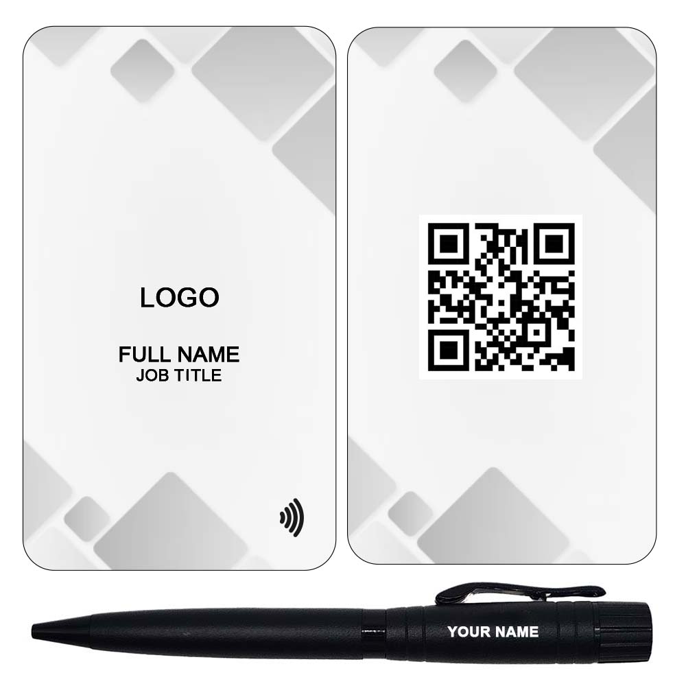 Submarine NFC Card with QR & NFC Pen