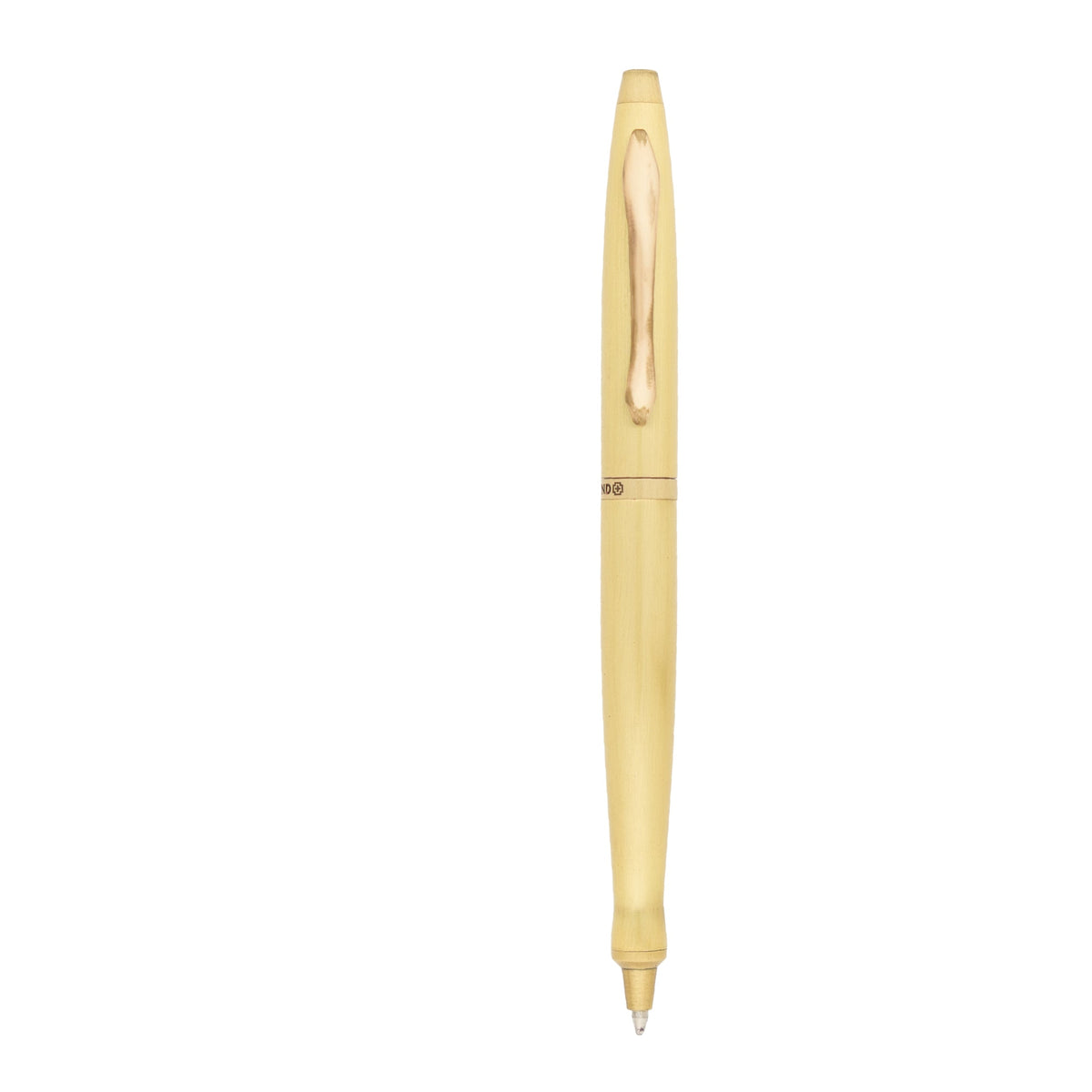 SWISSBRAND Opulent 2521 Matte gold Ballpoint Pen with gold trim