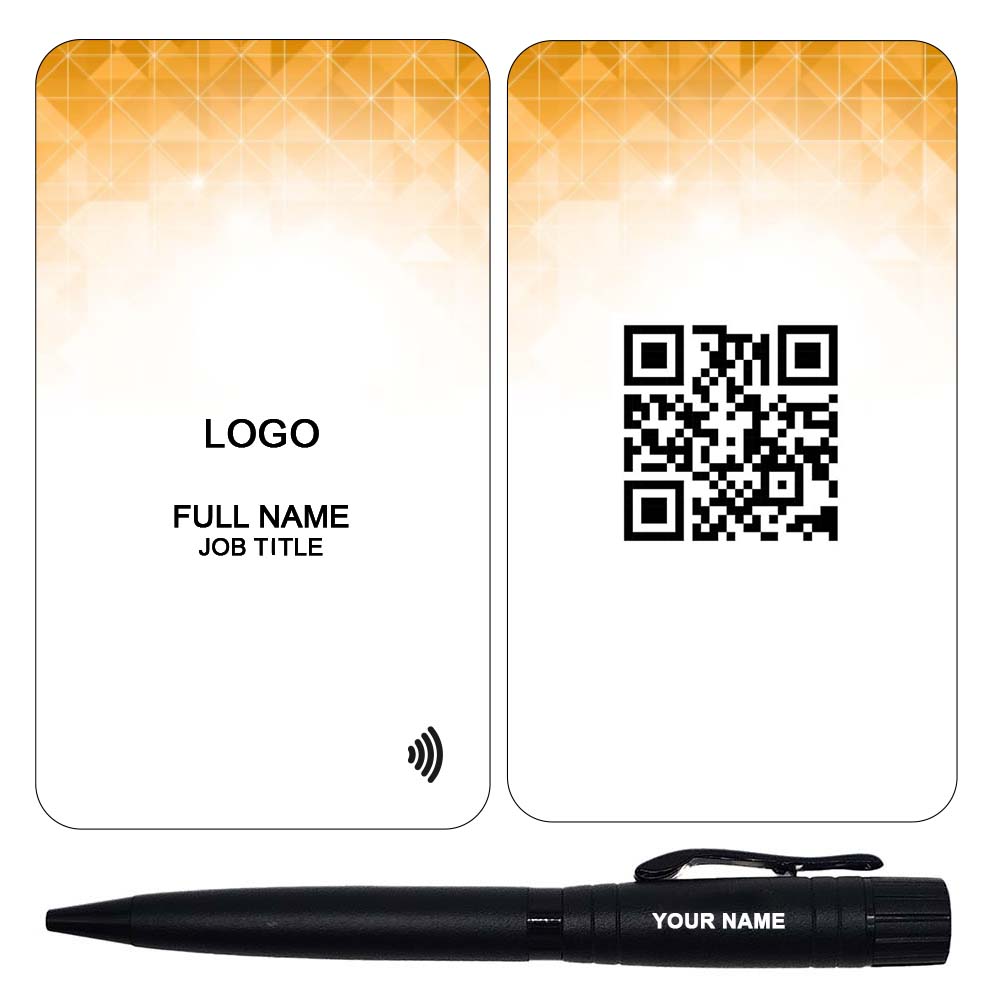 Submarine NFC Card with QR & NFC Pen