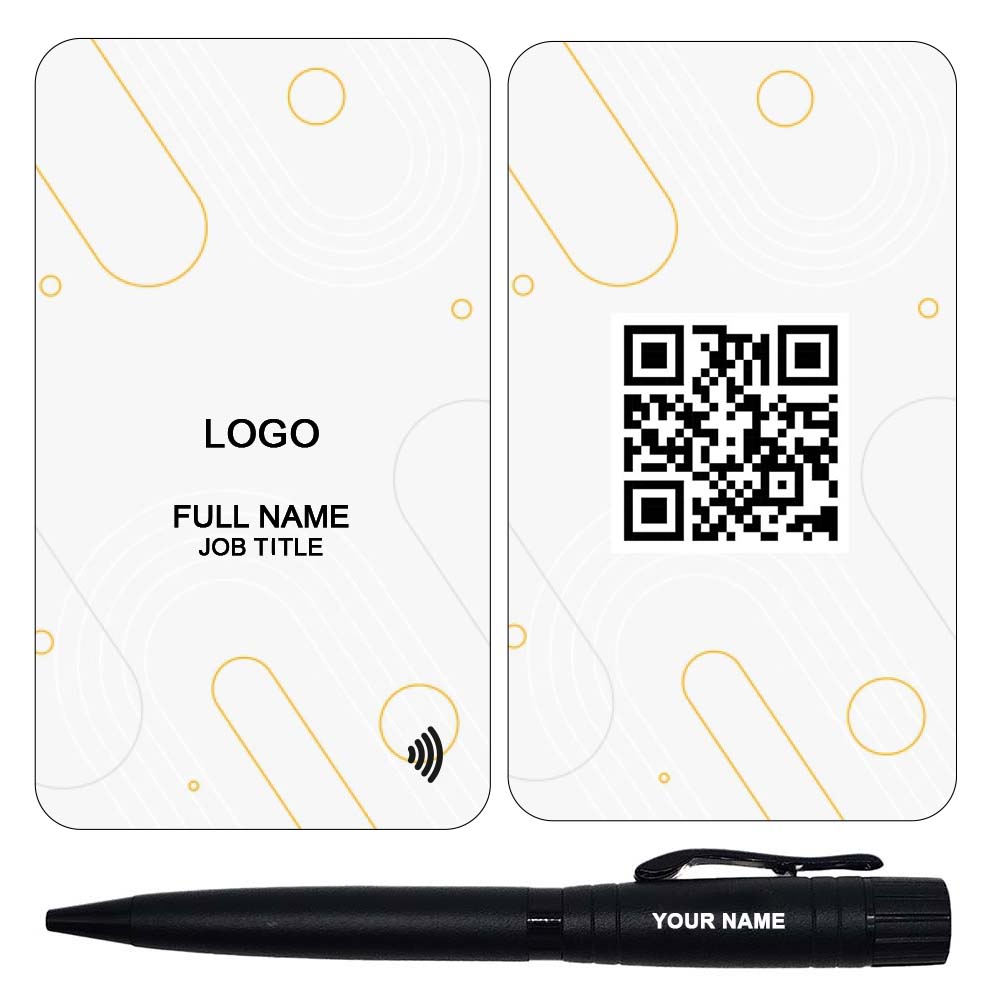 Submarine NFC Card with QR & NFC Pen