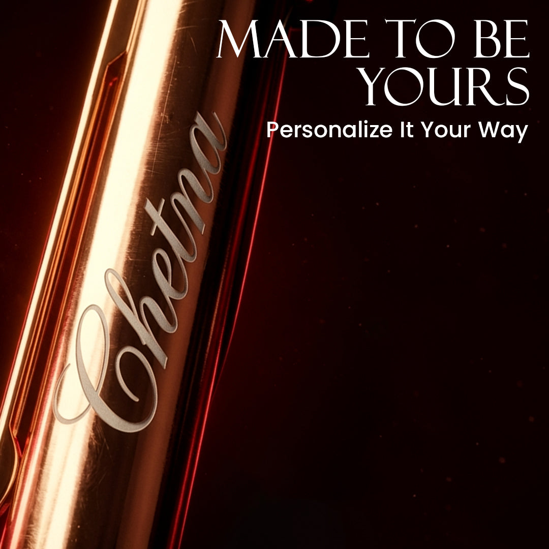 Krown Metal Ball Pen - Set Of 2 - Gold & Rose Gold