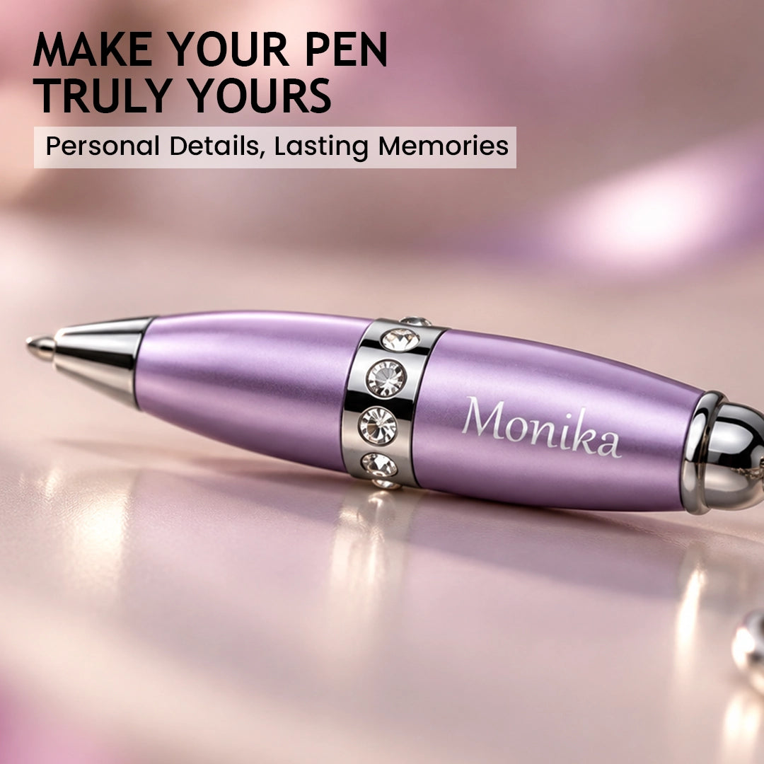 Mini Pop Metallic Ball Pen – Set Of 5