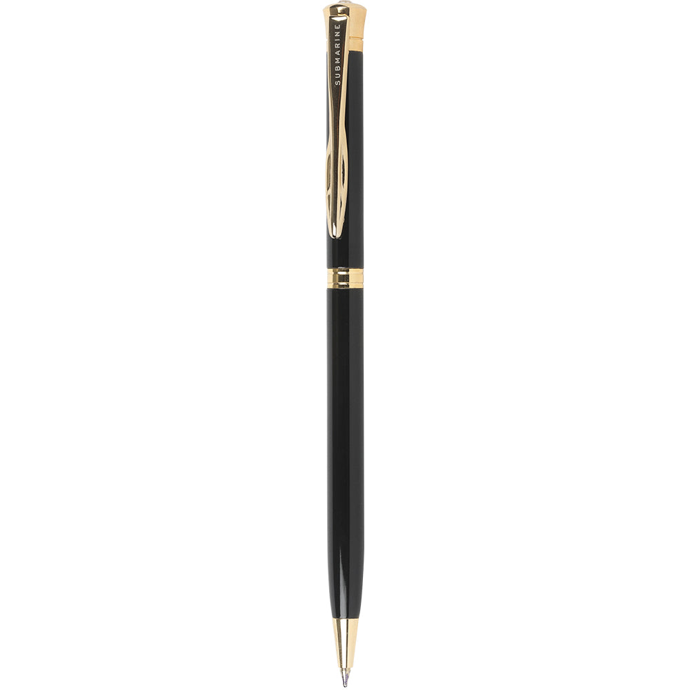 Dance Chrome Ball Pen | Set of 3 | Elegant Wave Clip