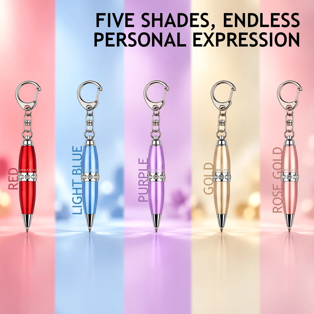 Mini Pop Metallic Ball Pen – Set Of 5
