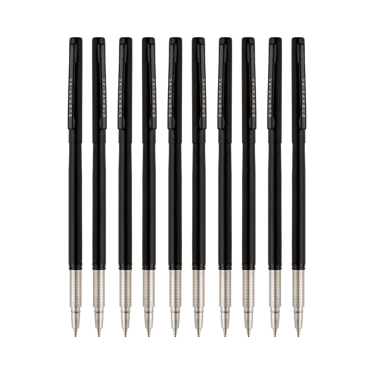 Slim Metal Black Ball Pen