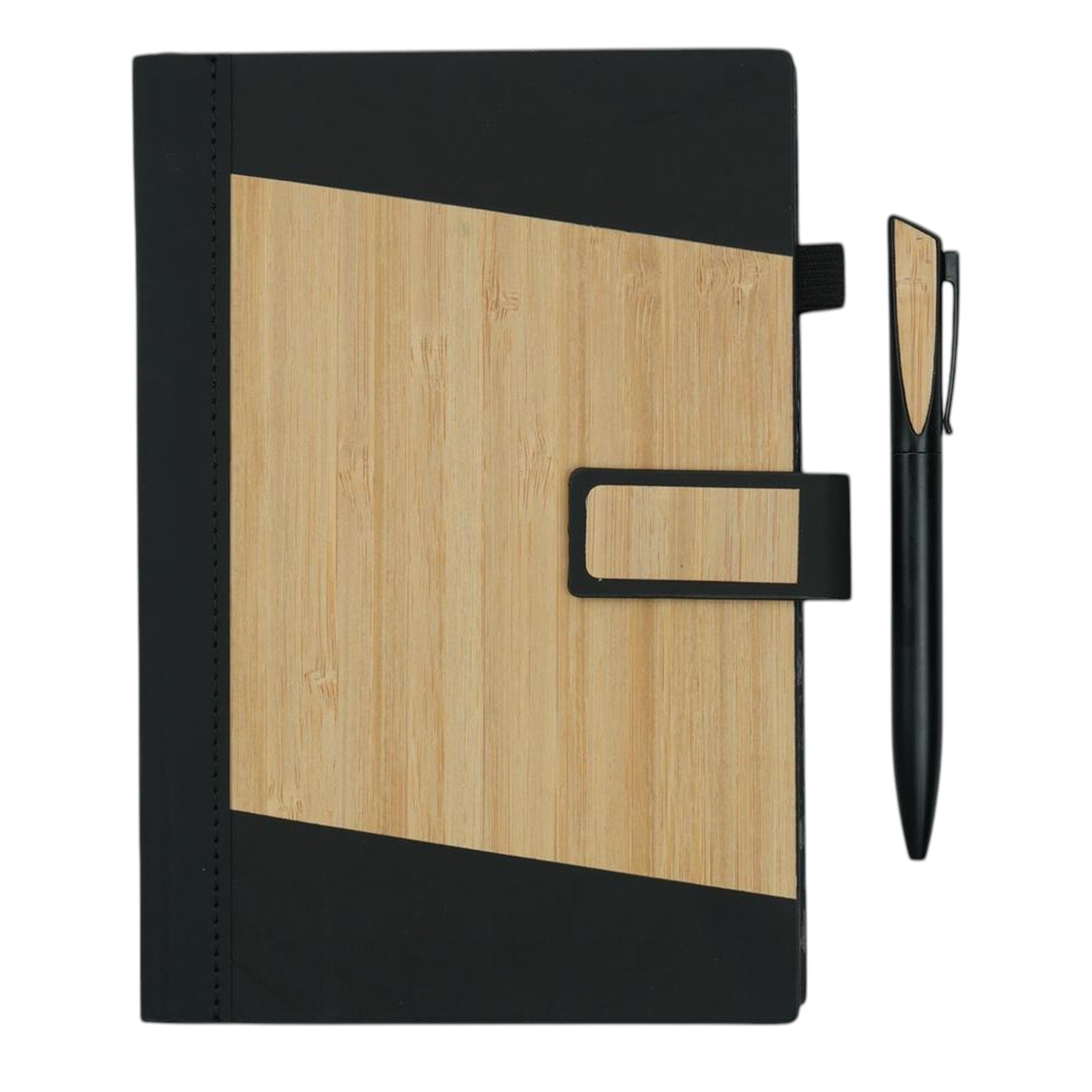 TimberNote - Black - Diary + Pen Set