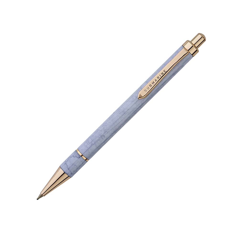 Retractable Marble Grey Ball Pen