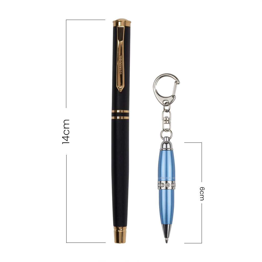 Mini Pop Metallic Ball Pen – Set Of 5
