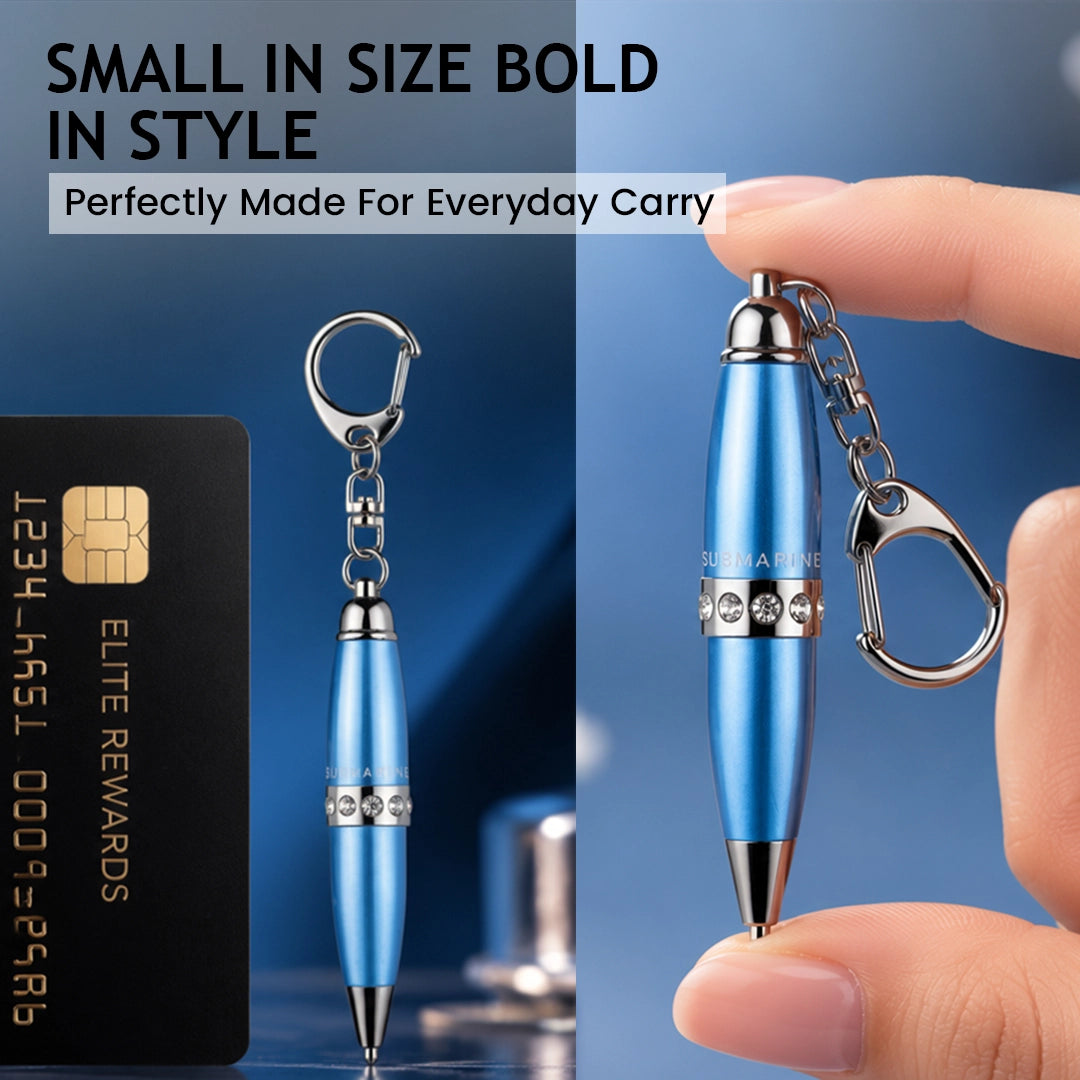 Mini Pop Metallic Ball Pen – Set Of 5