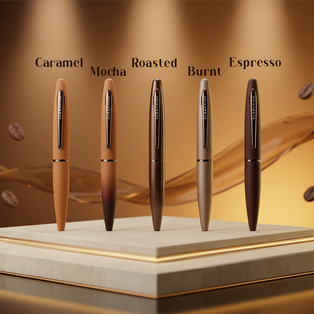 Coffee Shots Mini Ball Pen (5 Colour | Pack Of 5)