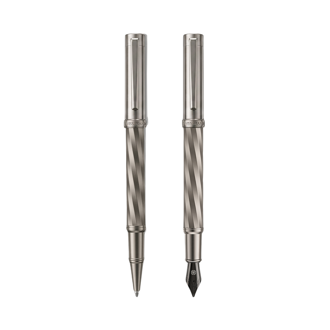 Ashler Arc Rollerball & Fountain Pen Set