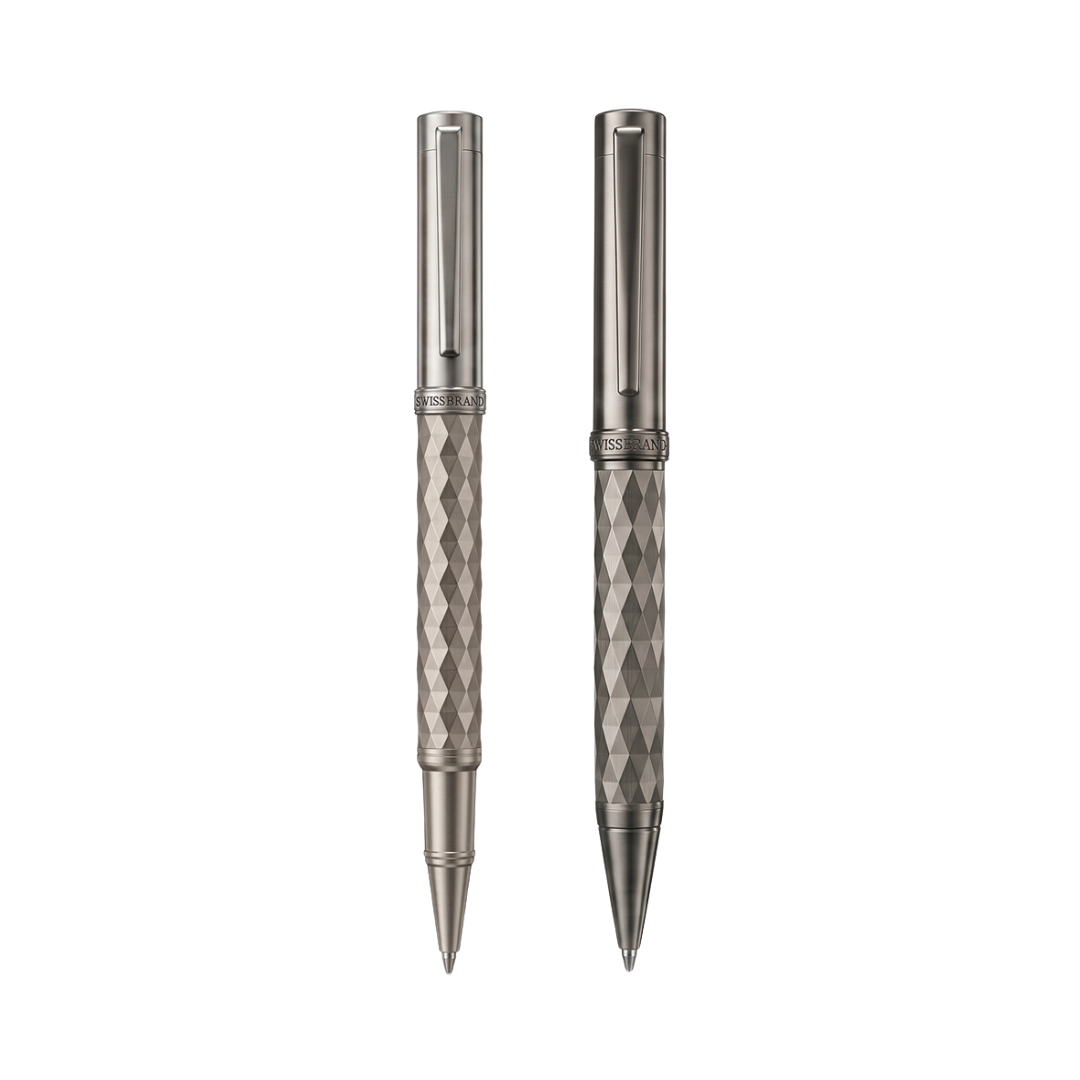 Ashler Crest Rollerball & Ballpoint Pen Set