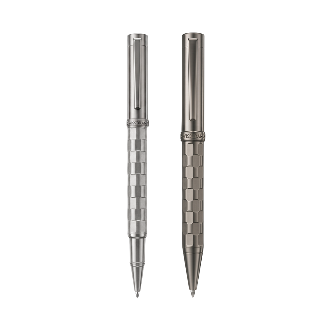 Ashler Tessera Rollerball & Ballpoint Pen Set