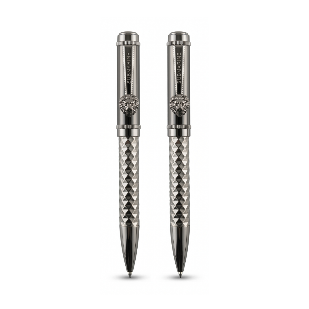 Royal Edition Lion Metal Ball Pen - Pack of 2