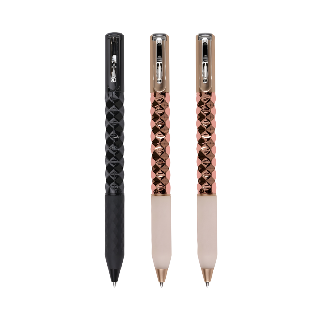KINETIQ Retractable Ball Pen - Set of 3