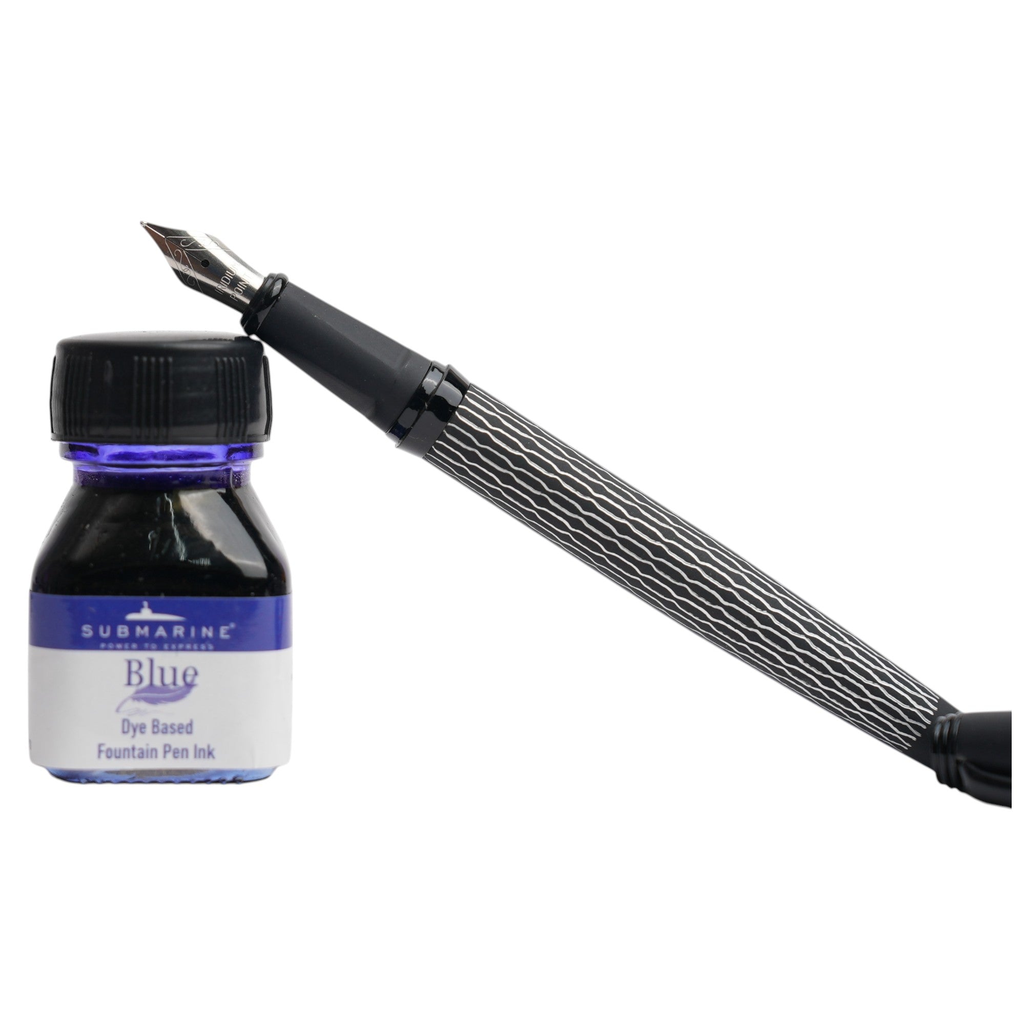 Pitchfork Ink Pen Submarine Inkspire Black Fountain Pen Set Premium Writing – Submarine Pens
