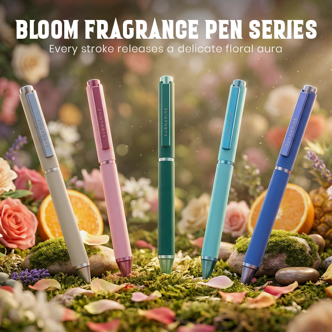 Bloomingflora Fresh Calming Lavender Fragrance Ball Pen