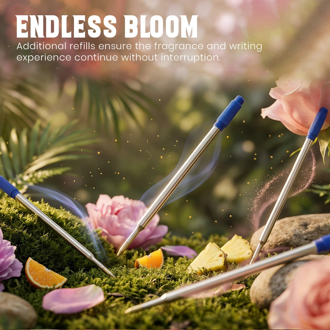 Bloomingflora Fresh Calming Lavender Fragrance Ball Pen