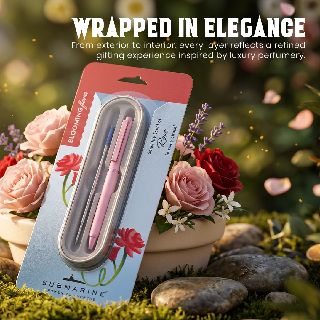 Bloomingflora Fresh Calming Lavender Fragrance Ball Pen