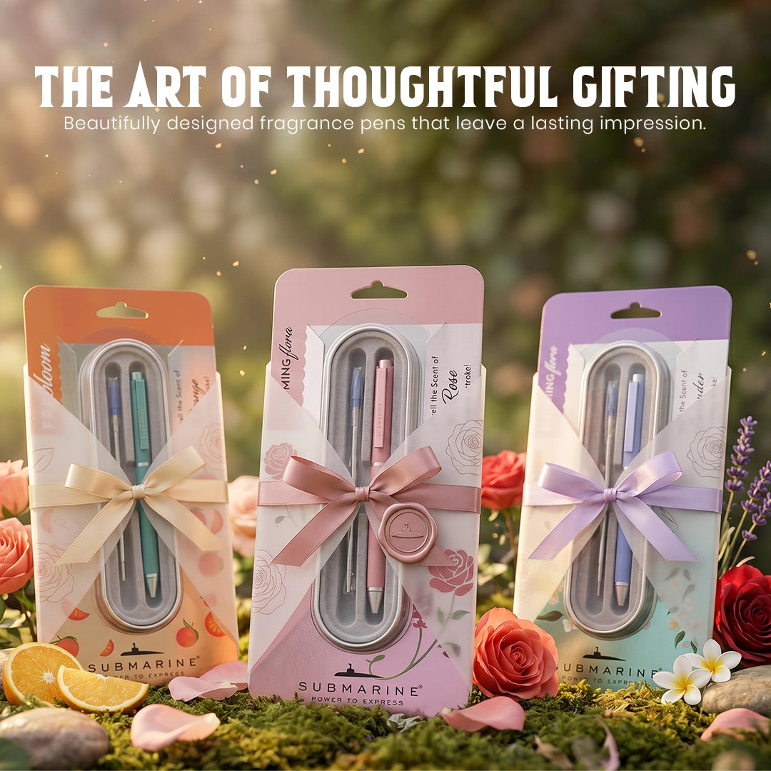 Bloomingflora Fresh Calming Lavender Fragrance Ball Pen