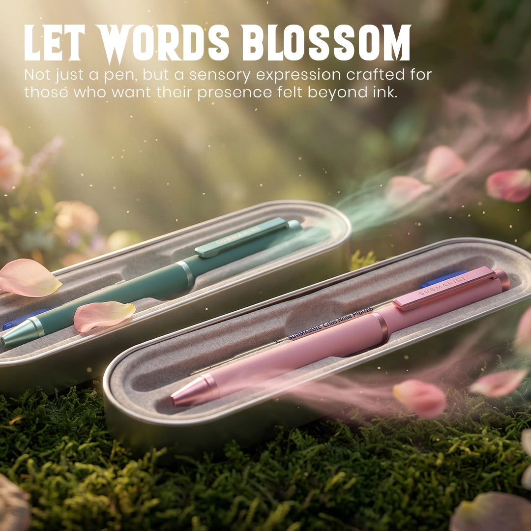 Bloomingflora Fresh Calming Lavender Fragrance Ball Pen