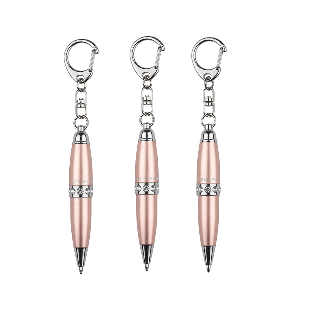 Mini Pop Metallic Ball Pen – Set Of 3