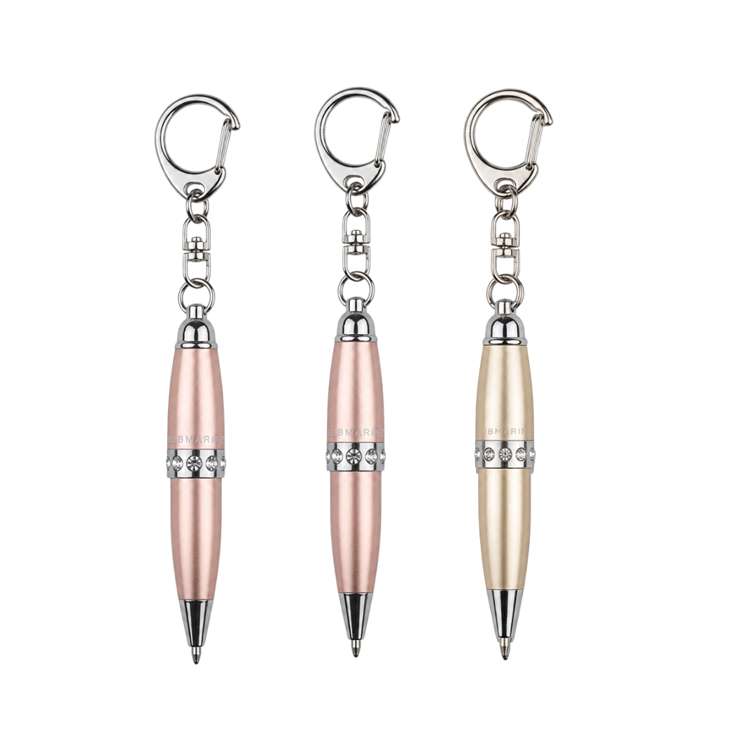 Mini Pop Metallic Ball Pen – Set Of 3
