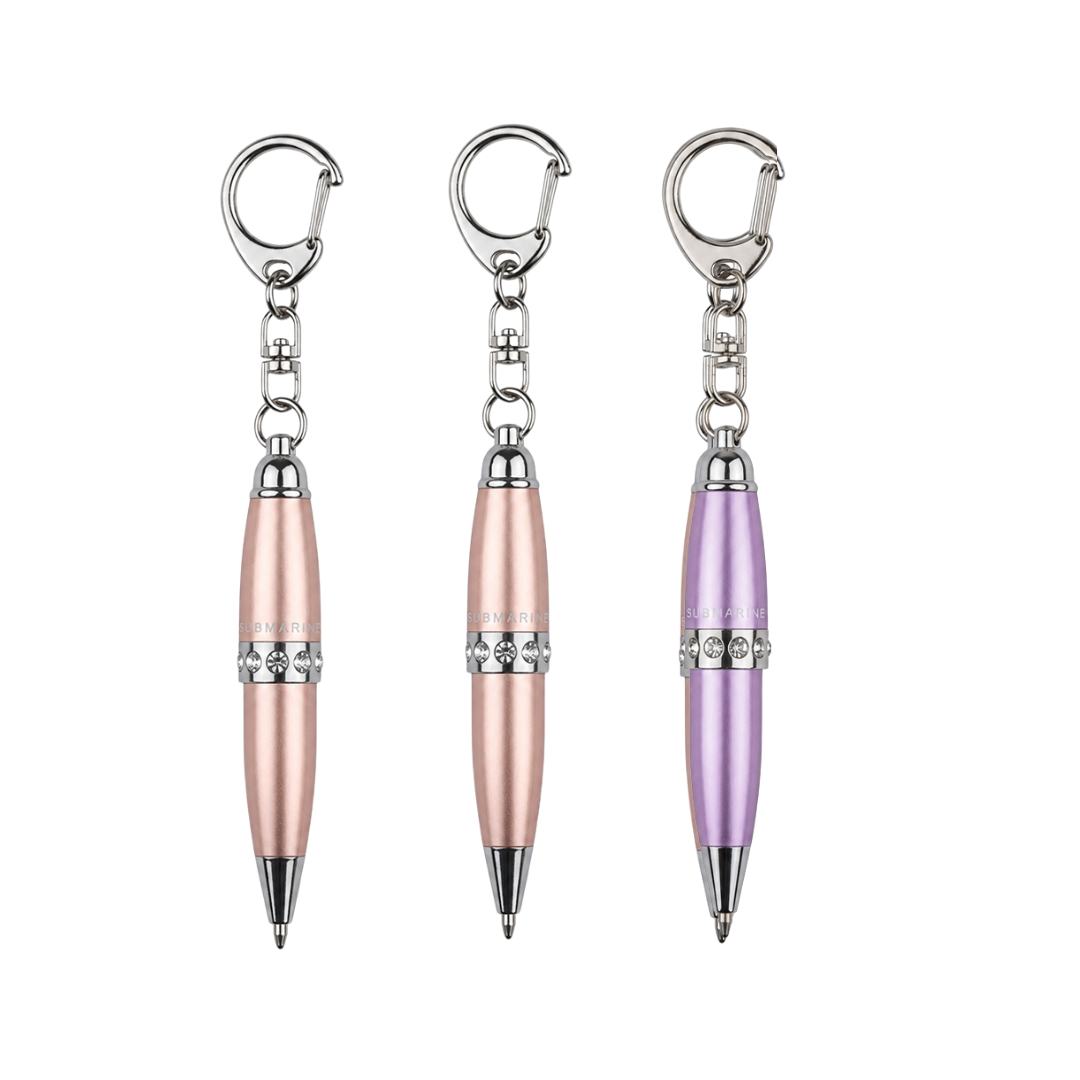 Mini Pop Metallic Ball Pen – Set Of 3